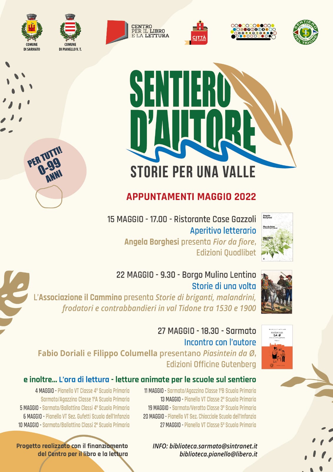 Sentiero d'Autore - Pianello Val Tidone - Piacenza - 22 Maggio 2022