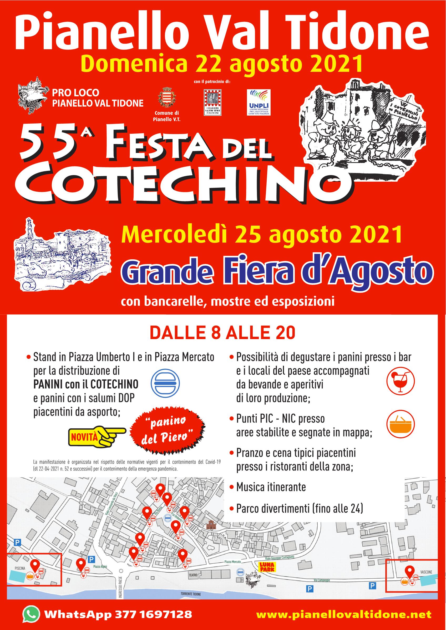 Festa del Cotechino e Grande Fiera a Pianello Val Tidone