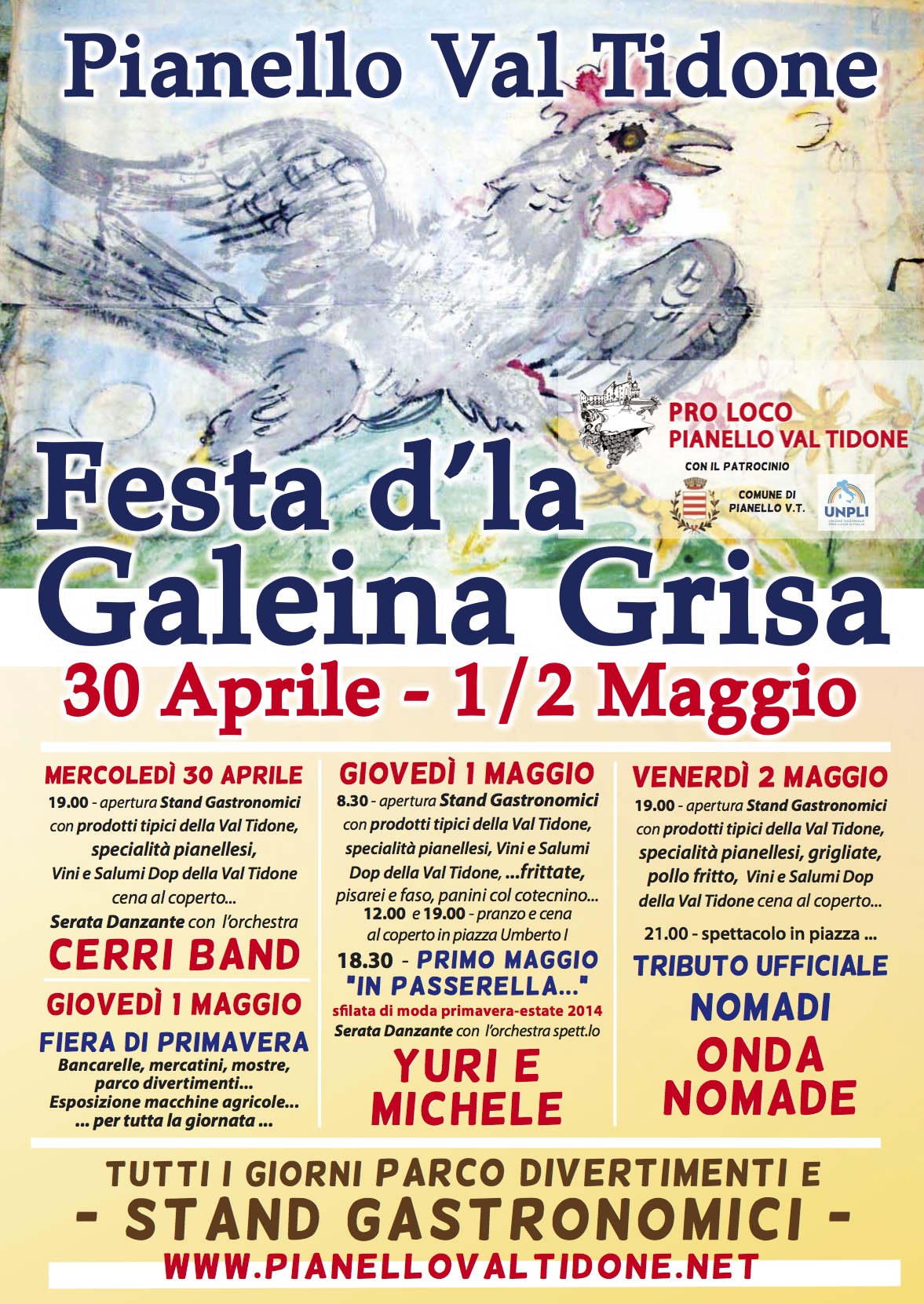Festa d'la Galeina Grisa e Fiera di Primavera 2014