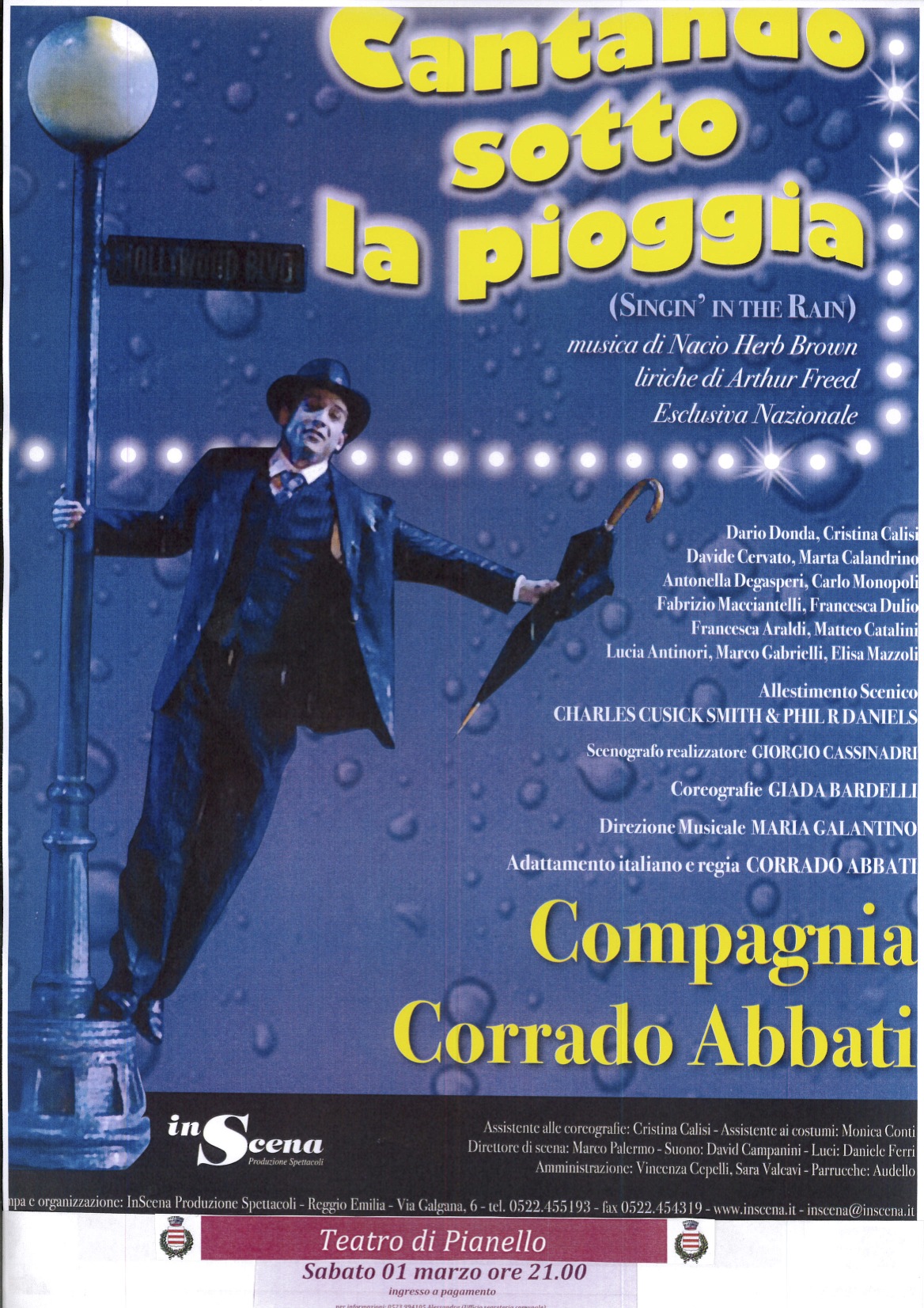 Pianello Val Tidone, Nuovo Teatro, la compagnia di Corrado Abbati