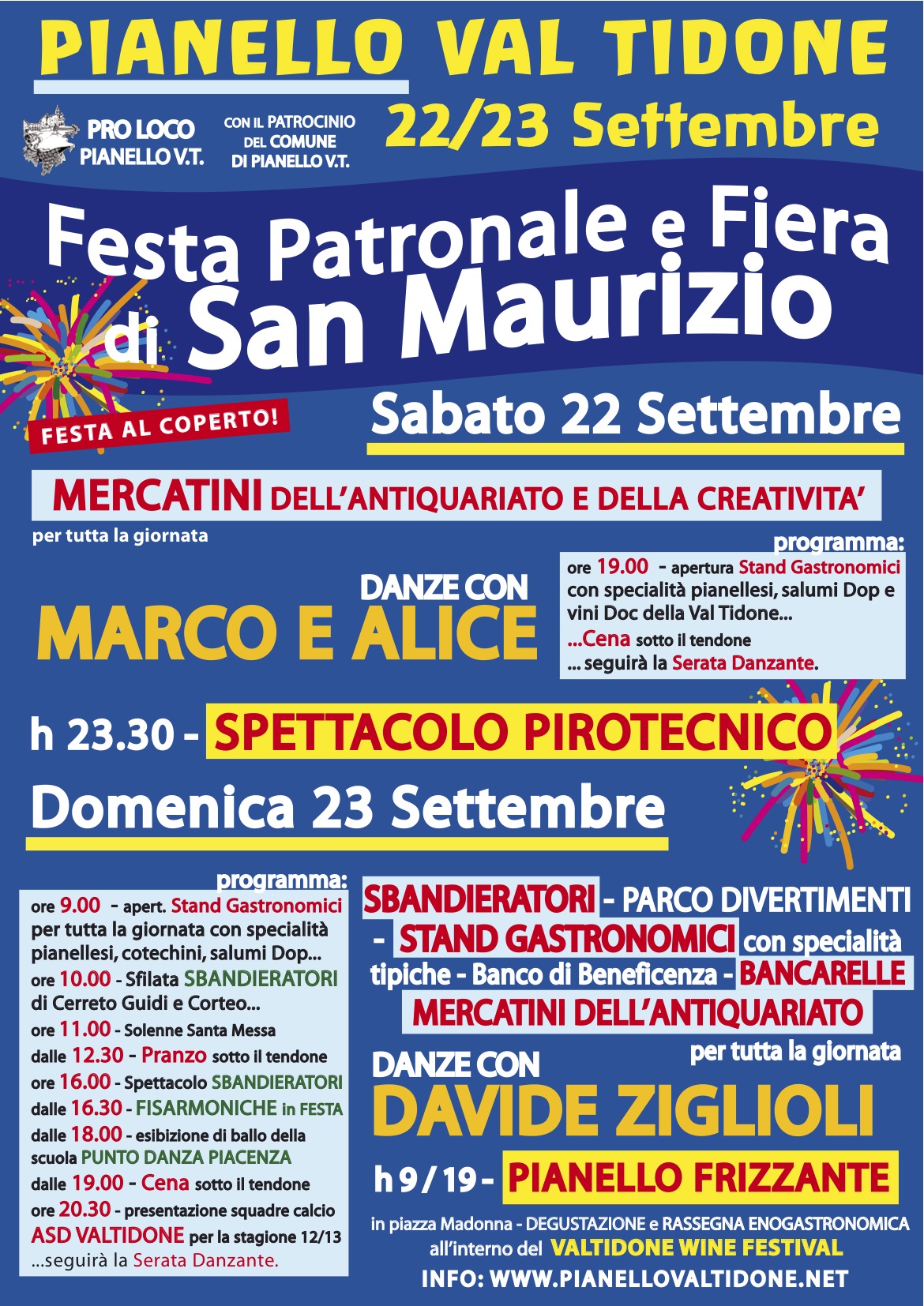 Festa Patronale e Fiera di San Maurizio 2012 Pianello Val Tidone