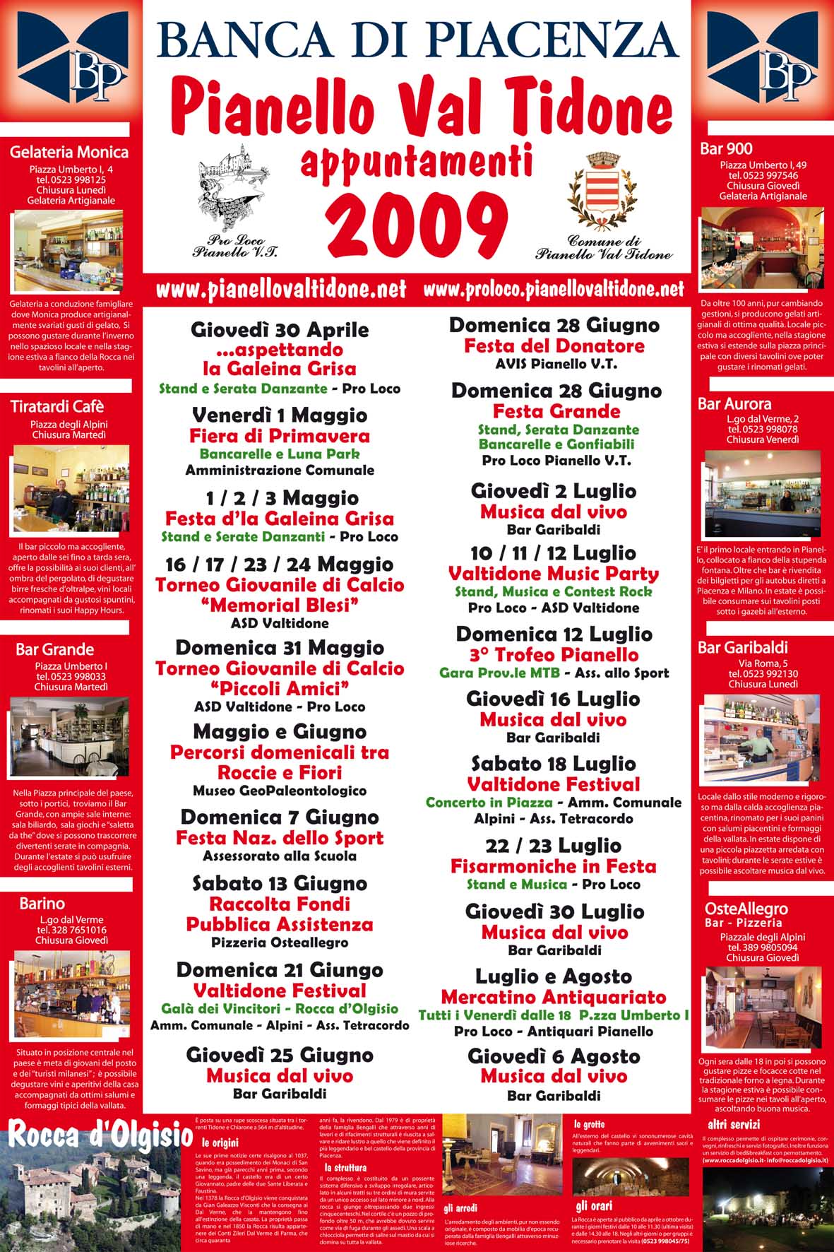 Cartellone Appuntamenti 1 Cartellone Appuntamenti 1