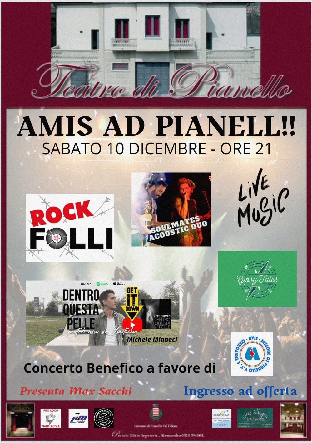 Amis Ad Pianell - 10 Dicembre 2022 - Teatro di Pianello