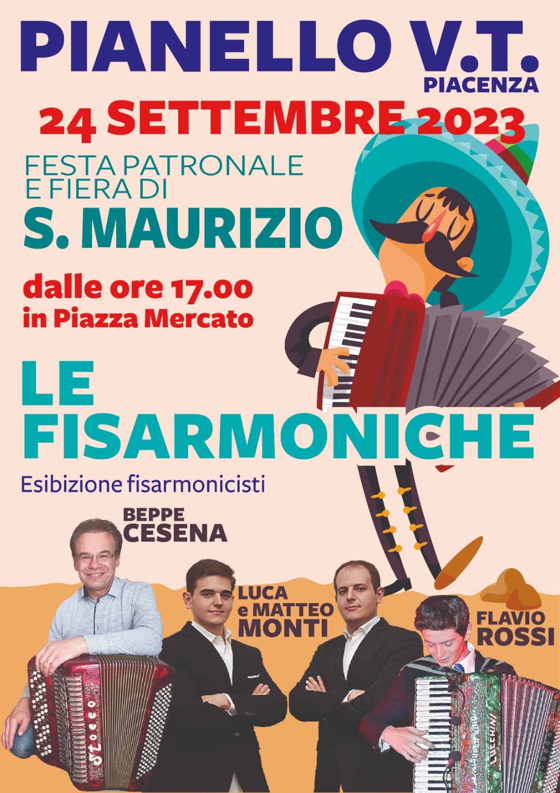 Le Fisarmoniche Pianello Domenica 24 Settembre 2023 Fiera di San Maurizio