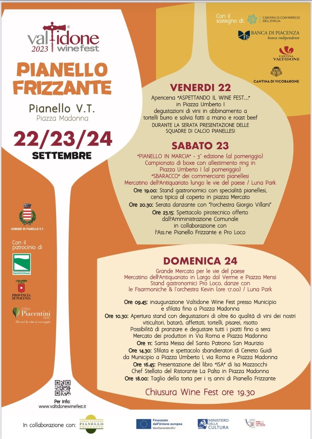 Valtidone Wine Fest - Pianello Frizzante - 2023