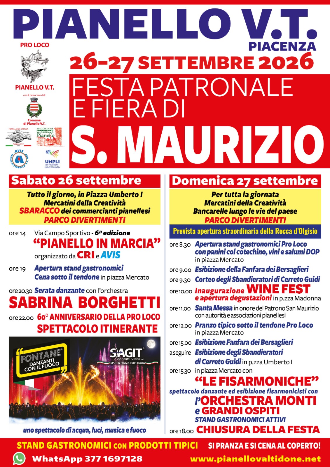 locandina Fiera di San Maurizio