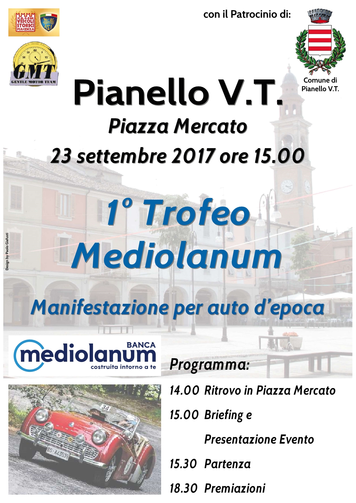 Pianello, manifestazioni auto d'epoca Sabato 23 Settembre