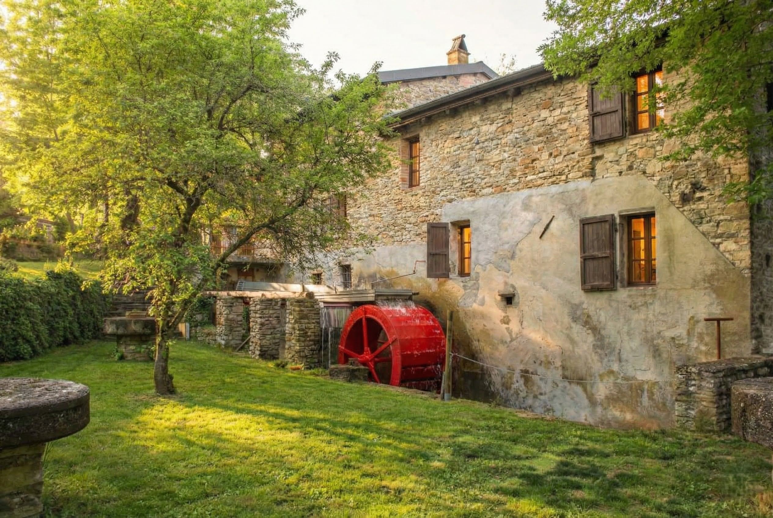Mulino Borgo Lentino lungo gli itinerari della Val Tidone